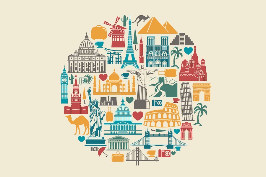 Des visuels illustrant tous les pays du monde